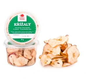 Sušená jablka - křížaly 30g
