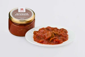 Houbová čalamáda, sterilovaná zelenina s houbami 250g