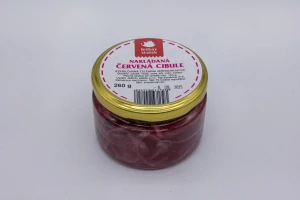 Nakládaná červená cibule 260g
