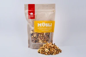 Zapékané müsli s jablky a skořicí 300g