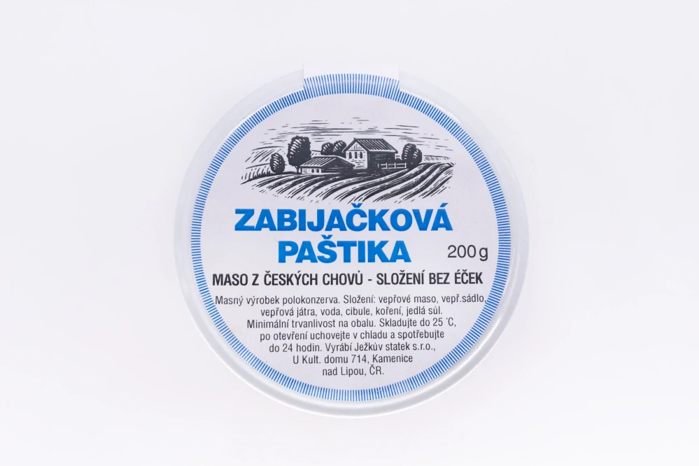 Zabijačková paštika 200g