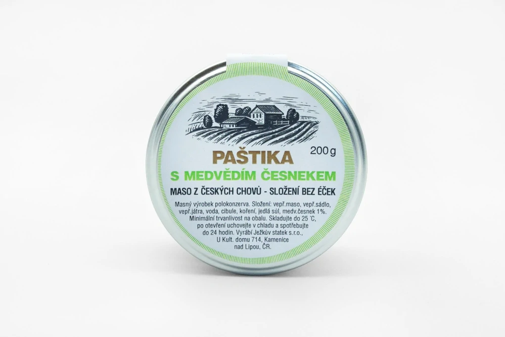 Paštika s medvědím česnekem 200g
