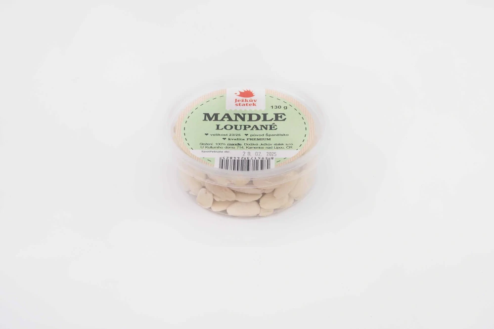 Španělské loupané mandle 130g
