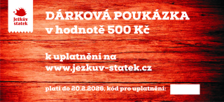 Dárkový poukaz 500 Kč