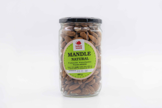 Španělské mandle natural 400g ve sklenici