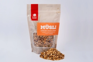Zapékané müsli s ořechy a medem 300g